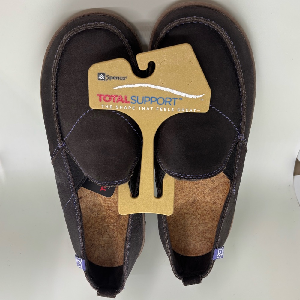 Spenco Total Support Woman’s Brown Slip-On Shoes